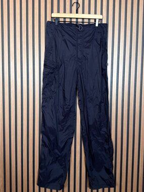 Sierra Designs Pants Large Mens Black 100% Nylon Cargo